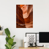 Antelope Canyon, Arizona Poster (Thuiskantoor)