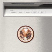 Antelope Canyon Arizona Retro Badge Magneet (Insitu (Vaatwasser))