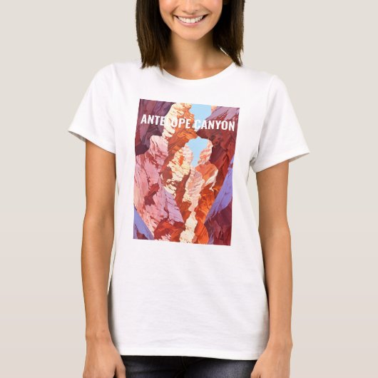 Antelope Canyon, Arizona T-shirt (Voorkant)