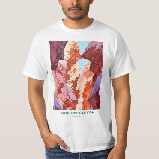 Antelope Canyon, Arizona T-shirt (Voorkant)