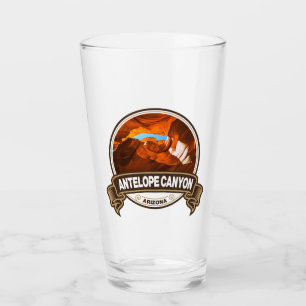 Antelope Canyon Arizona Travel Badge Glas