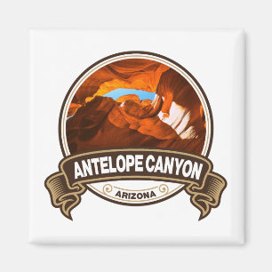 Antelope Canyon Arizona Travel Badge Magneet