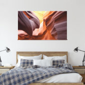 Antelope Canyon Arizona United States Canvas Print (Insitu (Slaapkamer))