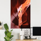 Antelope Canyon, AZ Poster (Thuiskantoor)