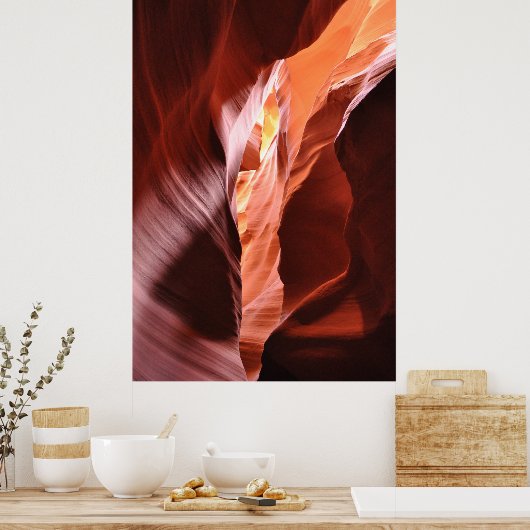 Antelope Canyon, AZ Poster (Keuken)