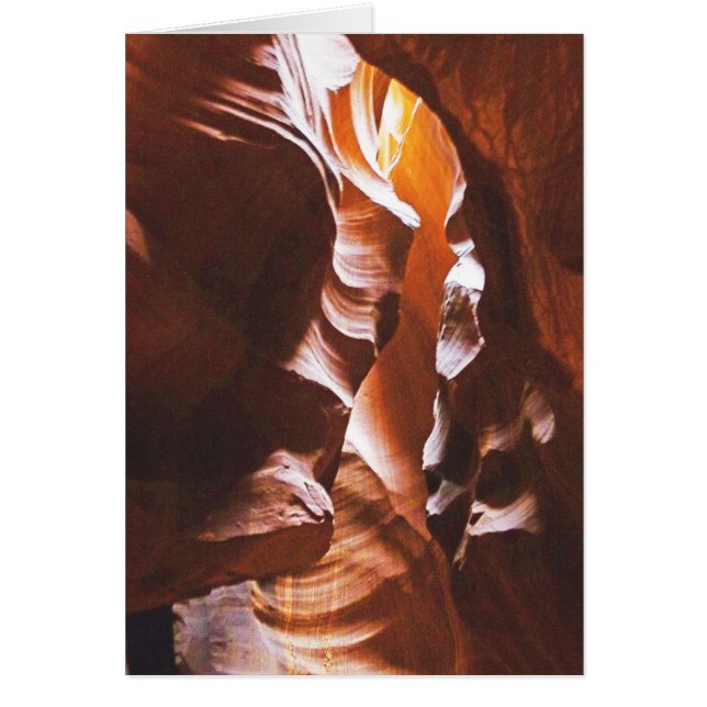 Antelope Canyon Blank Kaart (Voorkant)