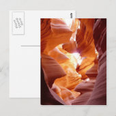 Antelope canyon briefkaart (Voorkant / Achterkant)