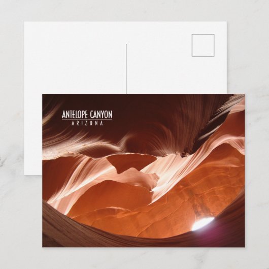 Antelope Canyon Briefkaart (Voorkant / Achterkant)