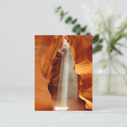 Antelope Canyon Briefkaart (Staand voorkant)