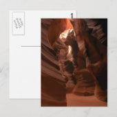 Antelope Canyon briefkaart (Voorkant / Achterkant)