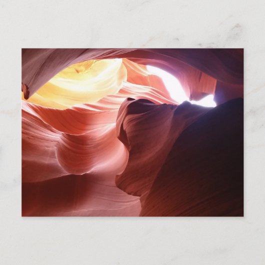 Antelope Canyon Briefkaart (Voorkant)