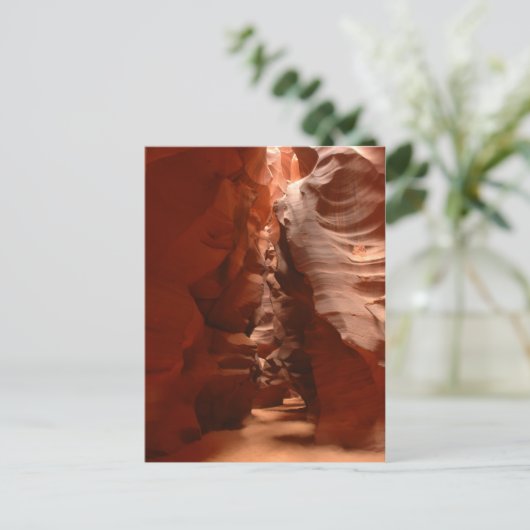 Antelope Canyon briefkaart (Staand voorkant)