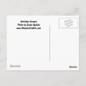 Antelope Canyon Briefkaart (Achterkant)