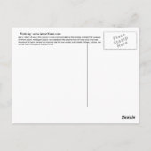 Antelope Canyon, Briefkaart Arizona (Achterkant)