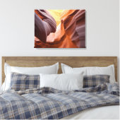Antelope Canyon Canvas Afdruk (Insitu (Slaapkamer))