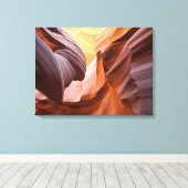 Antelope Canyon Canvas Afdruk (Insitu (Houten vloer))