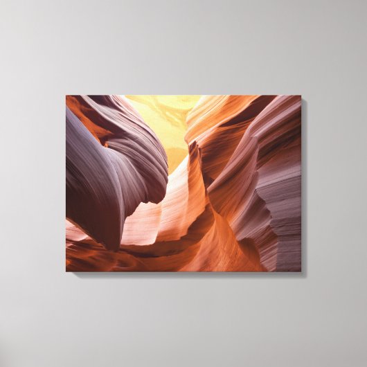 Antelope Canyon Canvas Afdruk (Voorkant)