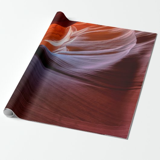 Antelope canyon canyon zandsteen cadeaupapier (Uitgerold)