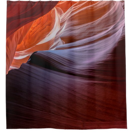 Antelope canyon canyon zandsteen douchegordijn (Voorkant)