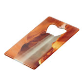 Antelope Canyon Creditkaart Flessenopener (Voorkant Gekanteld)
