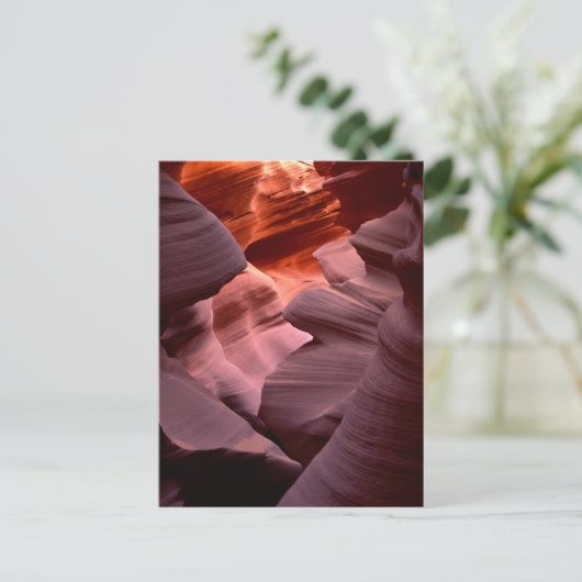Antelope Canyon-formaties Briefkaart (Staand voorkant)