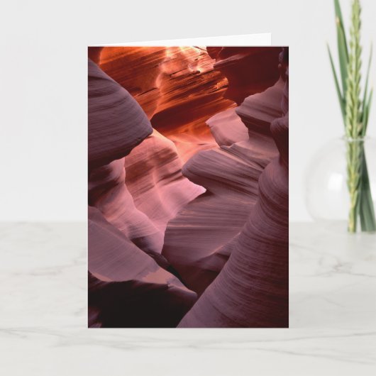 Antelope Canyon-formaties Kaart (Voorkant)