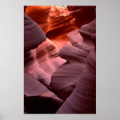 Antelope Canyon-formaties Poster (Voorkant)