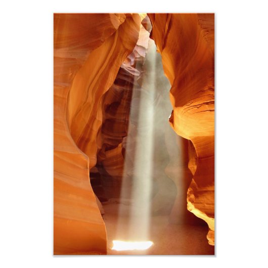 Antelope Canyon Foto Afdruk (Voorkant)