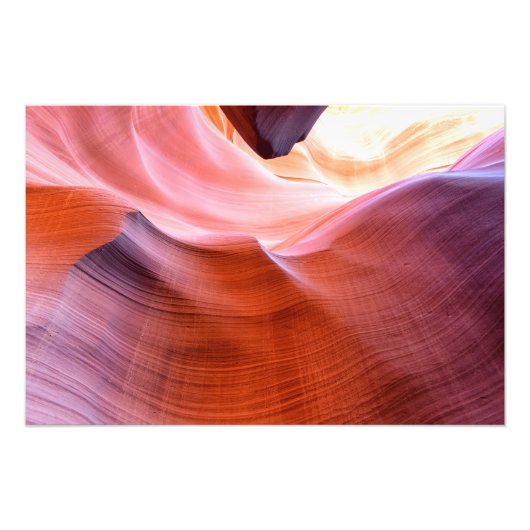 Antelope Canyon Foto Afdruk (Voorkant)