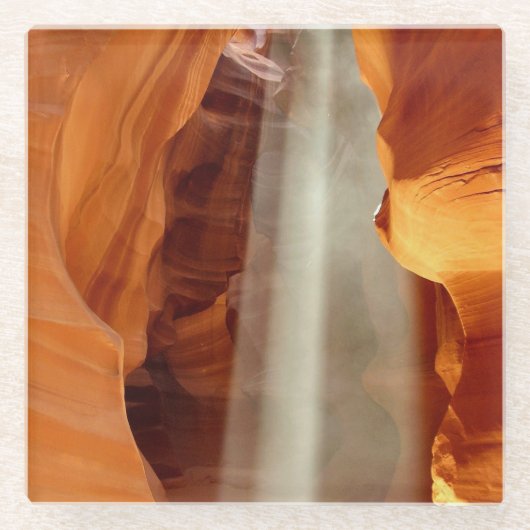 Antelope Canyon Glazen Onderzetter (Voorkant)