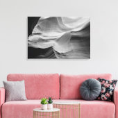 Antelope canyon grotten canvas afdruk (Insitu (Woonkamer))