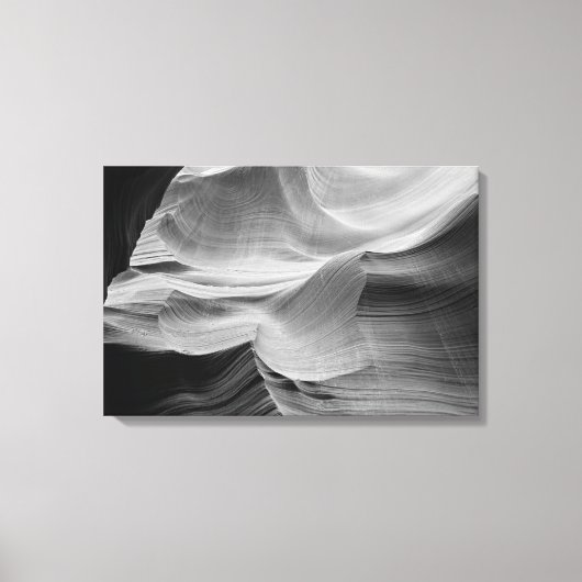 Antelope canyon grotten canvas afdruk (Voorkant)