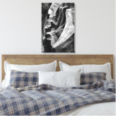Antelope canyon grotten canvas afdruk (Insitu (Slaapkamer))
