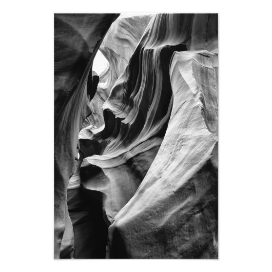 Antelope canyon grotten foto afdruk (Voorkant)