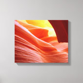 Antelope Canyon in Arizona Canvas Afdruk (Voorkant)