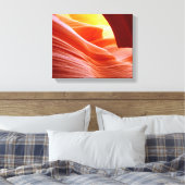 Antelope Canyon in Arizona Canvas Afdruk (Insitu (Slaapkamer))