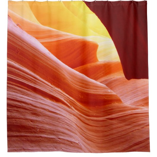 Antelope Canyon in Arizona  Douchegordijn (Voorkant)