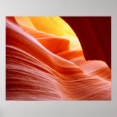 Antelope Canyon in Arizona Poster (Voorkant)