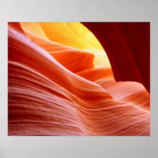 Antelope Canyon in Arizona Poster (Voorkant)