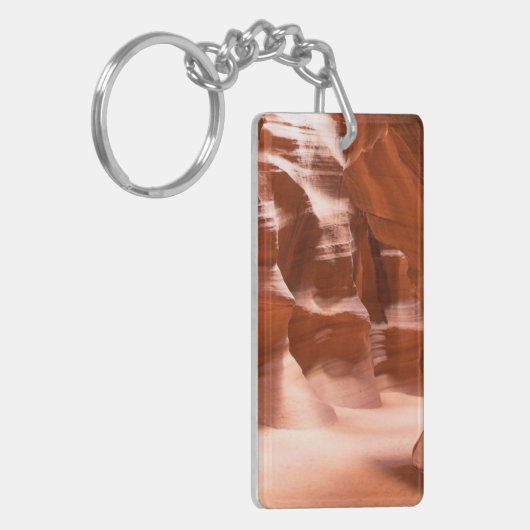 Antelope Canyon, natuurlijk lit Sleutelhanger (Voorkant Links)