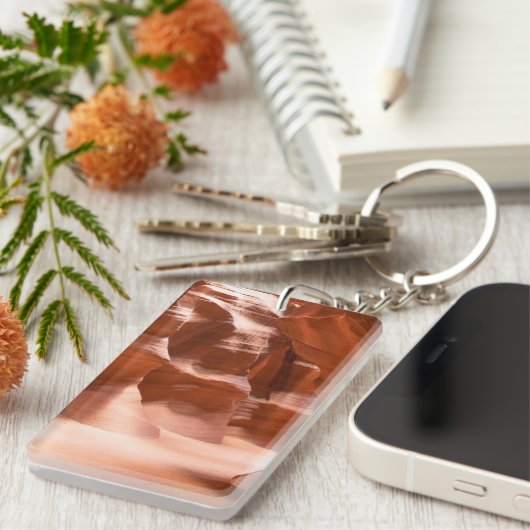 Antelope Canyon, natuurlijk lit Sleutelhanger (Voorkant Rechts)