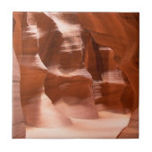 Antelope Canyon, natuurlijk lit Tegeltje (Voorkant)