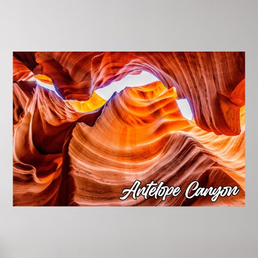 Antelope Canyon Navajo Nation, Verenigde Staten Poster (Voorkant)