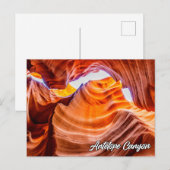 Antelope Canyon, Page, Arizona Briefkaart (Voorkant / Achterkant)