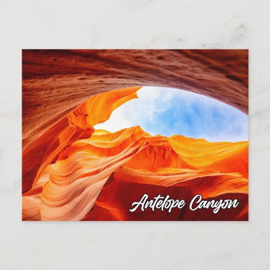 Antelope Canyon, Page, Arizona, Verenigde Staten Briefkaart (Voorkant)