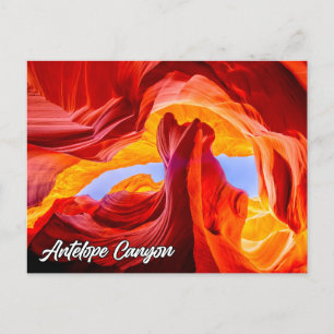 Antelope Canyon, Page, Arizona, Verenigde Staten Briefkaart