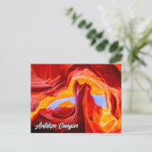 Antelope Canyon, Page, Arizona, Verenigde Staten Briefkaart (Staand voorkant)