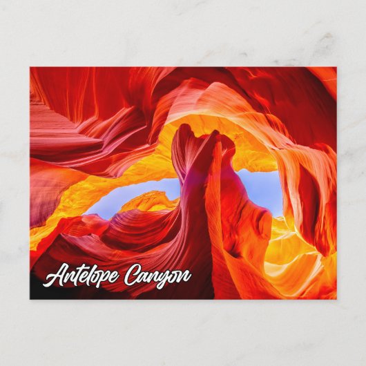 Antelope Canyon, Page, Arizona, Verenigde Staten Briefkaart (Voorkant)