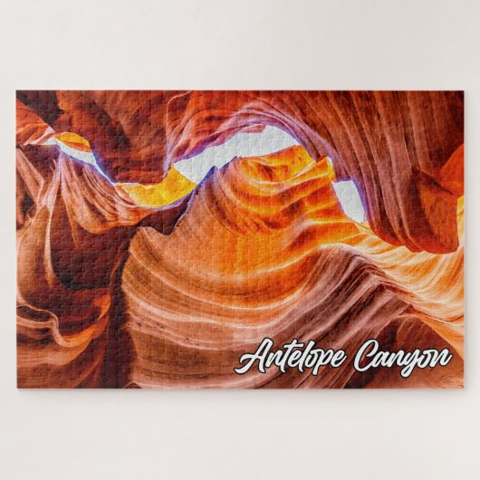 Antelope Canyon, Page, Arizona, Verenigde Staten Legpuzzel (Horizontaal)