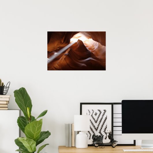 Antelope Canyon Poster (Thuiskantoor)